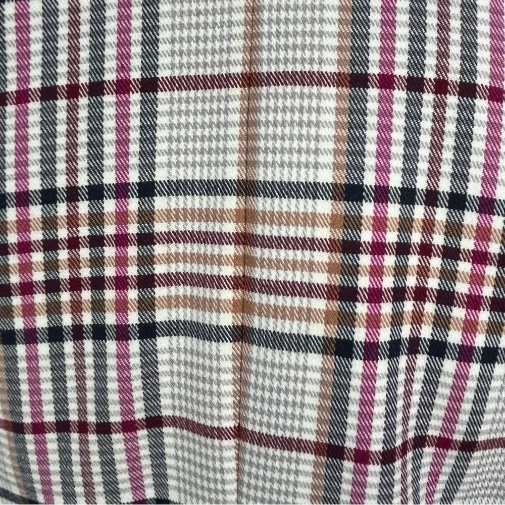 Leith plaid cropped